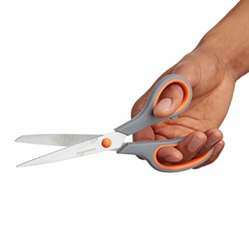 amazon-basics-schere-mit-weichem-griff-20-cm-titan-scherenblaetter-2-stueck-2