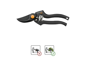 fiskars-bypass-gartenschere-fuer-frische-aeste-und-zweige-antihaftbeschichtet-hochwertige-stahl-klingen-laenge-225-cm-schwarz-orange-pro-p90-1001530-3