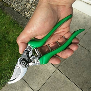 gruentek-gartenschere-falke-teflon-baumschere-klinge-aus-japanischem-sk5-stahl-bypass-pflanzenschere-215-mm-secateurs-garten-pflanzen-blumenschere-3