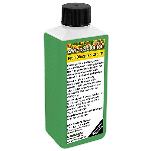 Blumenzwiebel-Dünger, Flüssigdünger - Blumenzwiebeln.eu