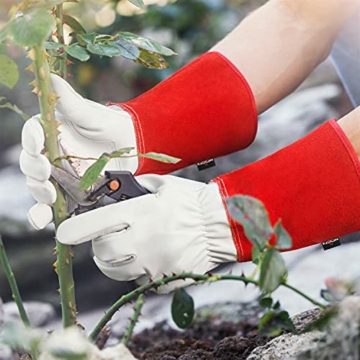 nocry-dornensichere-und-stichfeste-gartenhandschuhe-aus-leder-mit-extra-langem-unterarm-schaft-verstaerkten-handflaechen-und-fingerspitzen-groesse-m-1-paar-8